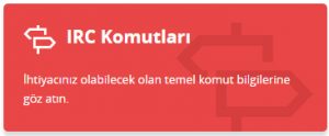 Sohbet Ve Chat İçin İrc Komutları